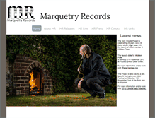 Tablet Screenshot of marquetryrecords.co.uk